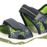 Superfit Erkek çocuk Mike 3.0 sandalet, Mavi Açık Yeşil 8040, 32 EU