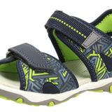 Superfit Erkek çocuk Mike 3.0 sandalet, Mavi Açık Yeşil 8040, 34 EU