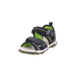 Superfit Erkek çocuk Mike 3.0 sandalet, Mavi Açık Yeşil 8040, 35 EU