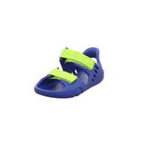 Superfit Fubotevic Splash-s erkek çocuk sandaleti, Mavi Açık Yeşil 8000, 25 EU