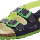 Superfit FUSSBETTP Lacivert Erkek Çocuk Sandalet Lacivert-YESIL 27