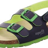 Superfit FUSSBETTP Lacivert Erkek Çocuk Sandalet Lacivert-YESIL 29
