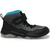 Superfit JUPITER Siyah Erkek Çocuk Outdoor Bot Suni Deri Malzeme ile Rahat Taban Tasarımı