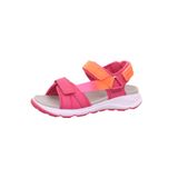 Superfit Pembe/Turuncu Kiz Çocuk Sandalet 1-000580-5510-1 CRISS CROSS