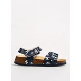 Superfit Unisex Bebek Sandalet, Futbol Topu Desenli, Lacivert, 27 Numara