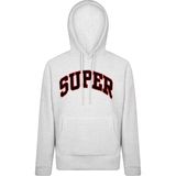 Superfly Kapüşonlu Erkek Polar Sweatshirt SPF101232320717 - M - Beyaz