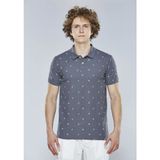 Superfly Men Poloshırt Khakı Erkek T-Shirt 20815-10 - Gri