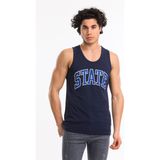 Superfly Men Tank Top Navy Erkek Atlet 21643-15 - Lacivert
