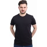 Superfly Men Tshırt Black Erkek T-Shirt 20458-02 - Siyah