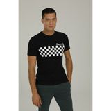 Superfly Men Tshırt Black Erkek T-Shirt 22540-02 - Beyaz