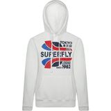 Superfly Tokyo Kapüşonlu Erkek Sweatshirt SPF101232317217 - Beyaz