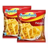 Superfresh Dondurulmuş Patates Paketi Superfresh Dondurulmuş Patates Paketi 2 Adet