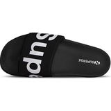 Superga 1908 Slides Polysoft Erkek Terlik Suya Dayanıklı Kauçuk Dış Taban ile Konforlu - Siyah