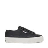 Superga 2740 Platform Nappa Siyah Kadın Spor Ayakkabı