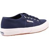 Superga 2750 Linu, bağcıklı kadın spor ayakkabısı, Mavi Lacivert Beyaz F43, 41 EU