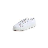 SUPERGA Kadın 2740 MULTICOLOR BEADS Spor Ayakkabı, Beyaz, 37 EU