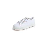 SUPERGA Kadın 2740 MULTICOLOR BEADS Spor Ayakkabı, Beyaz, 38 EU