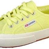 SUPERGA Üniseks Yetişkin 2750-COTU CLASSIC Spor Ayakkabı, Yellow, 43 EU