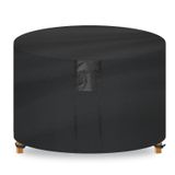 SUPERHOLD Ateş Çukuru Kapağı Dikdörtgen- Su Geçirmez Şömine Kapağı (100 U x 92 G x 60 Y, Siyah) Dış Mekan Şömine Kılıfı Hava Koşullarına Dayanıklı ve Solmaz