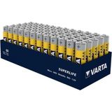 Superlıfe Çinko Aaa Ince Kalem Pil 60LI Paket - 1 Adet - Karışık Çok Renkli