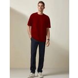 Süperlife Erkek Bisiklet Yaka Oversize Fit Tişort SPR21Y30