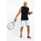 Süperlife Erkek Bisiklet Yaka Regular Fit Tişort SPR23AT340 - Siyah - 3XL