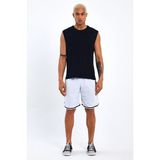 Süperlife Erkek Bisiklet Yaka Standart ®ular Kalıp Tişort SPR21Y03 - Siyah - 2XL