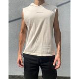 Süperlife Erkek Kapşonlu Regular Fit Brooklyn Baskılı Tişört SPR22TS121 - 02S-Bej - M