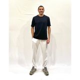 Superlife Erkek Regular/normal Kesim Lastik Belli Brooklyn Şehir Baskılı Eşofman Altı 24EA205 - Ekru