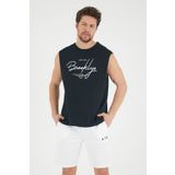 Superlife Süperlife Erkek Bisiklet Yaka Regular Fit Brooklyn Baskılı Tişört Spr22ts115