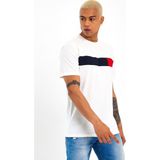 Superlife Süperlife Erkek Bisiklet Yaka Regular Fit Garnili Tişort SPR23TS301 - Ekru