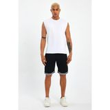 Superlife Süperlife Erkek Bisiklet Yaka Regular Fit Tişort SPR23AT340 - White - 2XL