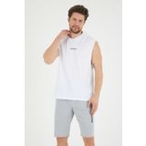 Superlife Süperlife Erkek Kapşonlu Regular Fit Brooklyn Baskılı Tişört SPR22TS121