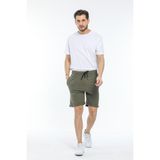 Superlife Süperlife Erkek Regular Fit Duble Paça Şort SPR21Y51 - Haki - 2XL
