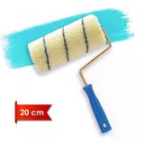 Süperlüks 1001 5Cm Orta Çap 25 Mm Tüylü İç Cephe Saplı Boya Rulosu 20 Cm
