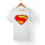 Superman Beyaz Tişört - L