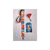 Süperman Boyun Askısı Yoyo ve Dik Kartlık Set