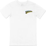Superman Cep Logo Tasarımlı Beyaz Tişört - XL