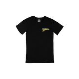 Superman Cep Logo Tasarımlı Siyah Tişört