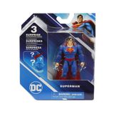 Superman Figür Oyuncak 10cm Sürpriz Paket DC Comics Aksiyon Süper Kahraman Superman Figürü Spinmaster Eklemli