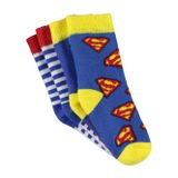 Superman Havlu 2'li 2-12 Yaş Erkek Soket Çorap - Standart2-3 Yaş