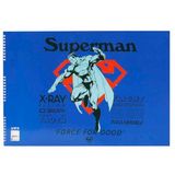 Superman Resim Defteri 35 x 50 cm 15 Yaprak 300315-16 - Mavi