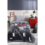 Superman Steel Lisanslı Tek Kişilik Çocuk Battaniyesi 160x220 Cm