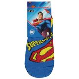 Superman Süperman 2-12 Yaş Erkek Babet Çorap - Standart4-5 Yaş