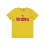 Superman Süperman Baskılı 10-13 Yaş Tişört - Sarı 13-14 Yaş