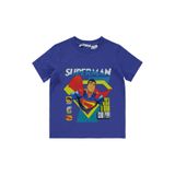 SUPERMAN Süperman Erkek Çocuk Tişört 2-5 Yaş Saks Mavisi, 2-3, 18958049125S1, Saks Mavisi, Erkek Çocuk