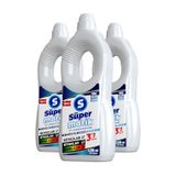 Süpermatik 1200 ml 3'ü 1 Arada Sıvı Çamaşır Deterjanı (3 adet)