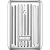 Supermini 10,000 Mah Usb-C Powerbank 18 W Güç Dağıtımı, Süper Küçük Harici Pil, Hızlı Şarj Ile, Iphone, Samsung Galaxy Galaxy Y, Huawei, Nintendo Switch Vb. Için Gümüş