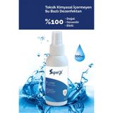 SuperOX Doğal ve Alkolsüz El Cilt Dezenfektanı , Hipokloröz İçeren El Dezenfektanı 100 ML