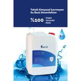 Superox Doğal ve Alkolsüz El Cilt Dezenfektanı , Hipokloröz İçeren El Dezenfektanı 5 LT